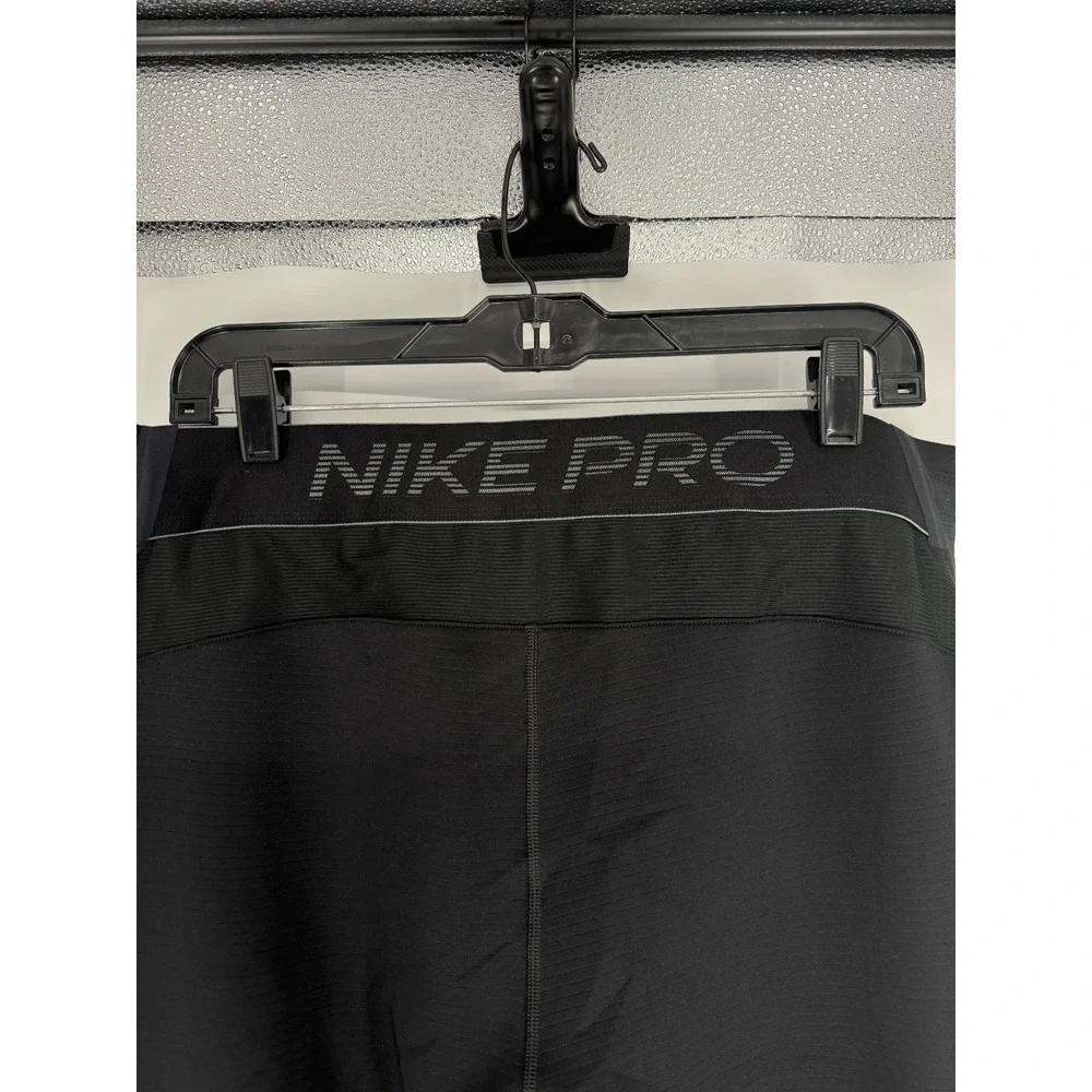Nike Pro Dri Fit Slim Fit Running Tapered Pants Mens 2XL Training BV5515-010